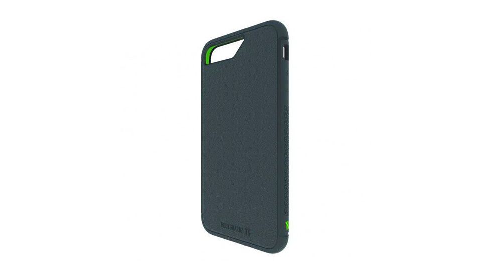 Bodyguardz Unequal iPhone 6 Plus/7 Plus Shock Case, Blk/Grn, Black/Green, Tpu/Silicone, 1 Year Mfg Warranty, BG-47919