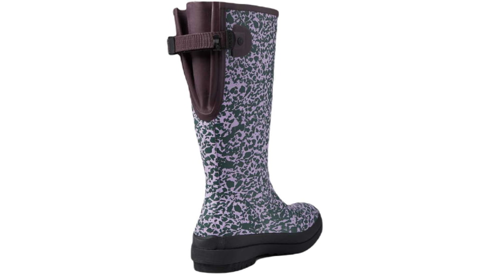 Bogs Amanda II Tall Spotty Shoes - Womens, Burgundy Multi, 9, 72964-641-9