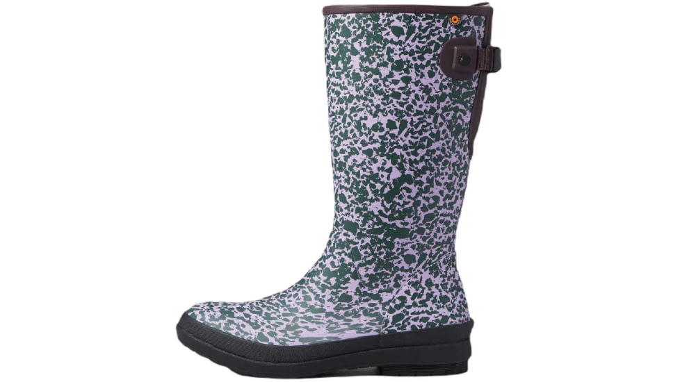 Bogs Amanda II Tall Spotty Shoes - Womens, Burgundy Multi, 9, 72964-641-9