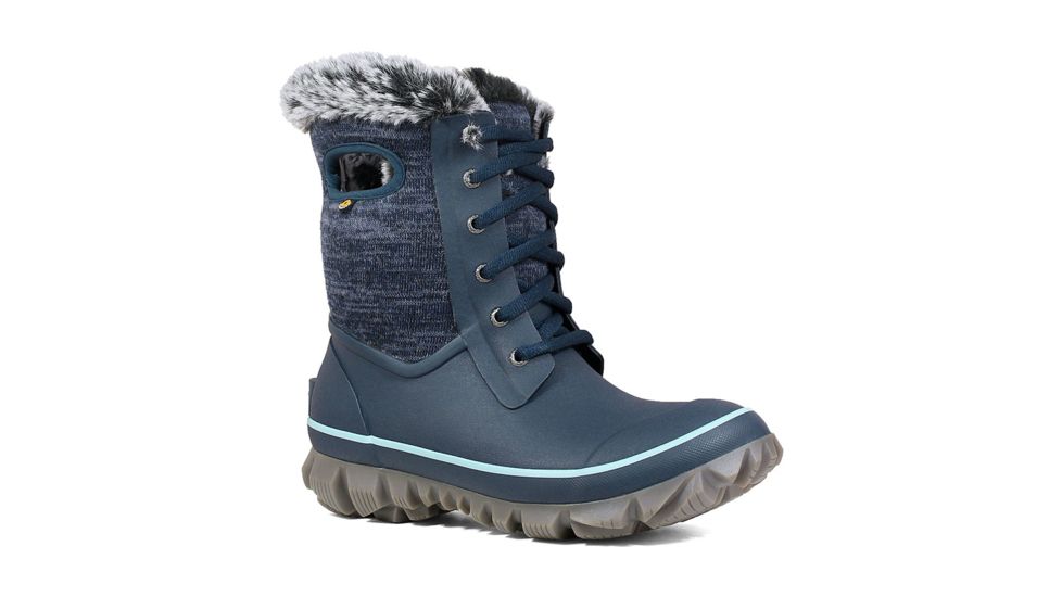 Bogs Arcata Knit - Womens, Blue Multi, Medium, 6, 72404-460-M- 6
