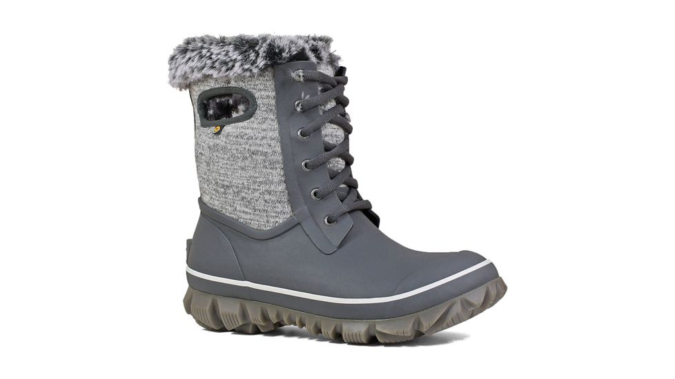 Bogs Arcata Knit - Womens, Gray Multi, Medium, 10, 72404-062-M-10