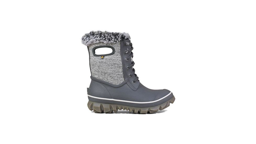 Bogs Arcata Knit - Womens, Gray Multi, Medium, 10, 72404-062-M-10