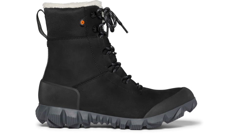 Bogs Arcata Urban Leather Tall Shoes - Womens, Black, 10, 72843-001-10
