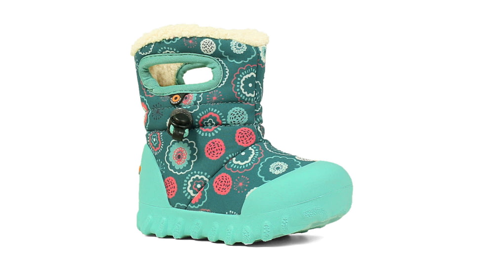 Bogs B Moc Bullseye, Turquoise Multi, Medium, 13, 72460K-463-M-13