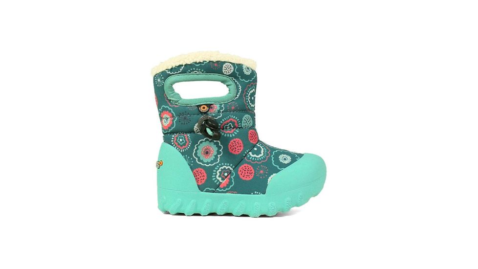 Bogs B Moc Bullseye, Turquoise Multi, Medium, 13, 72460K-463-M-13