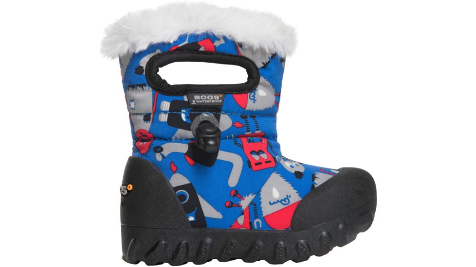 Bogs B-Moc Monsters Winter Boot - Kid's-Light Blue-4 Toddler