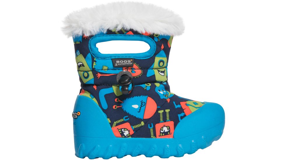 Bogs B-Moc Monsters Winter Boot - Kid's-Dark Blue-4 Toddler