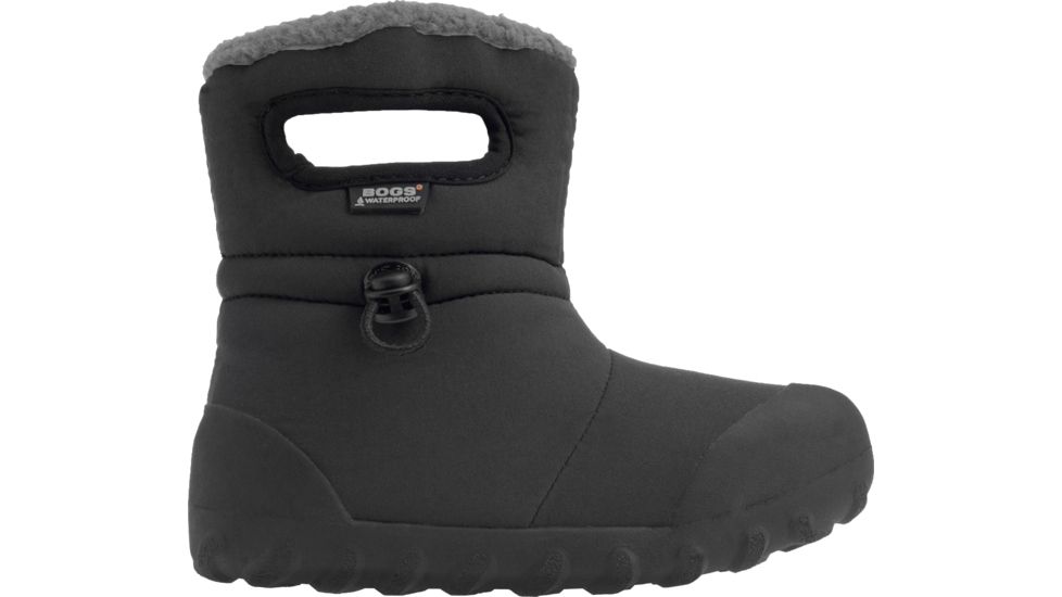 Bogs B-Moc Puff Winter Boot - Kid's-Black-13 Youth