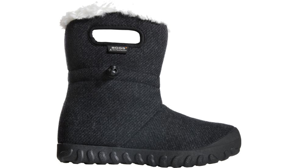 Bogs B-Moc Wool Winter Boot - Women's-Black-Medium-6
