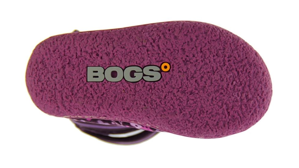 Bogs Baby Bogs Classic Flower Stripe Boot,Plum,Size 10 71565I-690-10