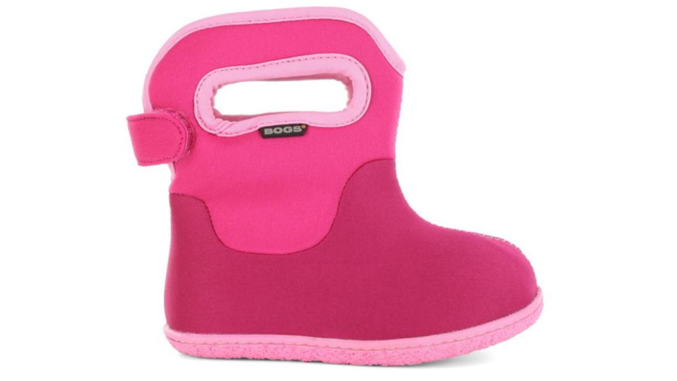 Bogs Baby Bogs Classic Solid Boot,Cherry,Size 4 71460-610-4