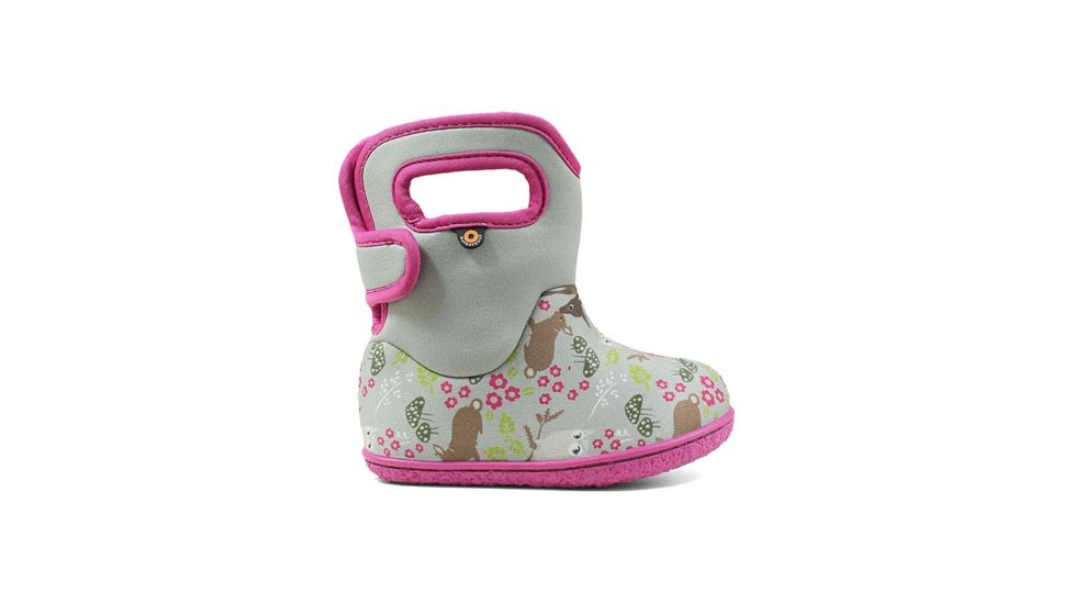 Bogs Baby Bogs Woodland Friends, Light Gray Multi, Medium, 7, 72484I-066-M- 7