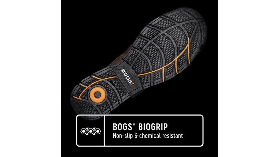 Bogs Bed Rock 8in Insulated Comp Toe Boots - Mens, Brown Multi, 11, 72301CT-249-M-11