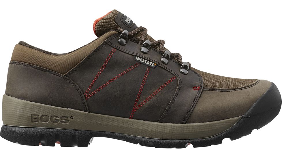 Bogs Bend Low Hiking Shoe - Men's-Chocolate-Medium-8.5 US