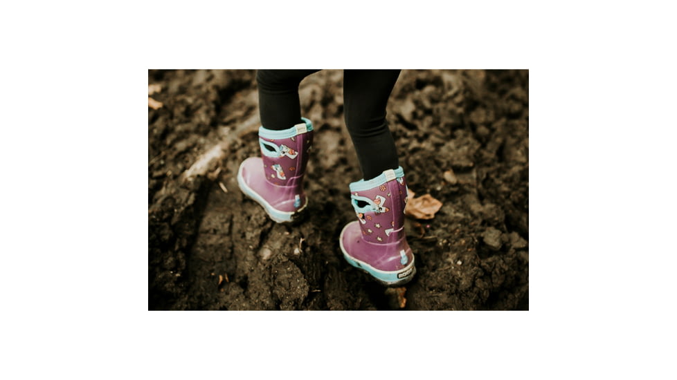 Bogs Classic Design A Boot - Unicorn Star, Purple Multi, Medium, 1, 72497-540-M- 1
