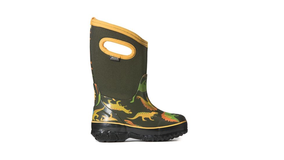 Bogs Classic Dino Insulated Boots - Kids, Moss Multi, 8, 72151-356-M-8