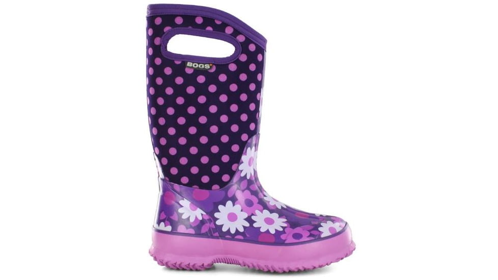 Bogs Classic Flower Dots Boot,Plum,Size 7 71436A-500-7
