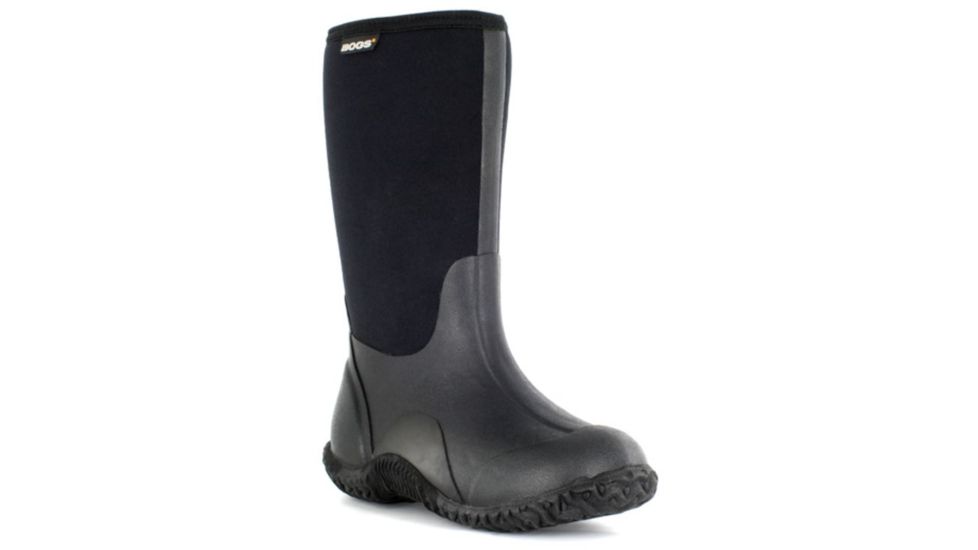 Bogs Classic No Handles Hi Boot,Black,Size 1 52063-001-1