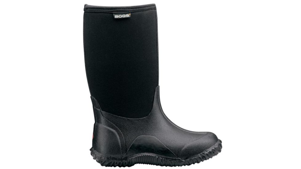 Bogs Classic No Handles Hi Boot,Black,Size 1 52063-001-1