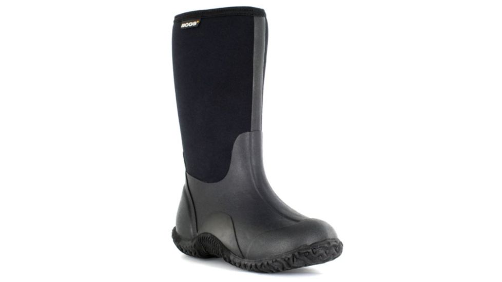 Bogs Classic No Handles Hi Boot,Black,Size 7 52063A-001-7