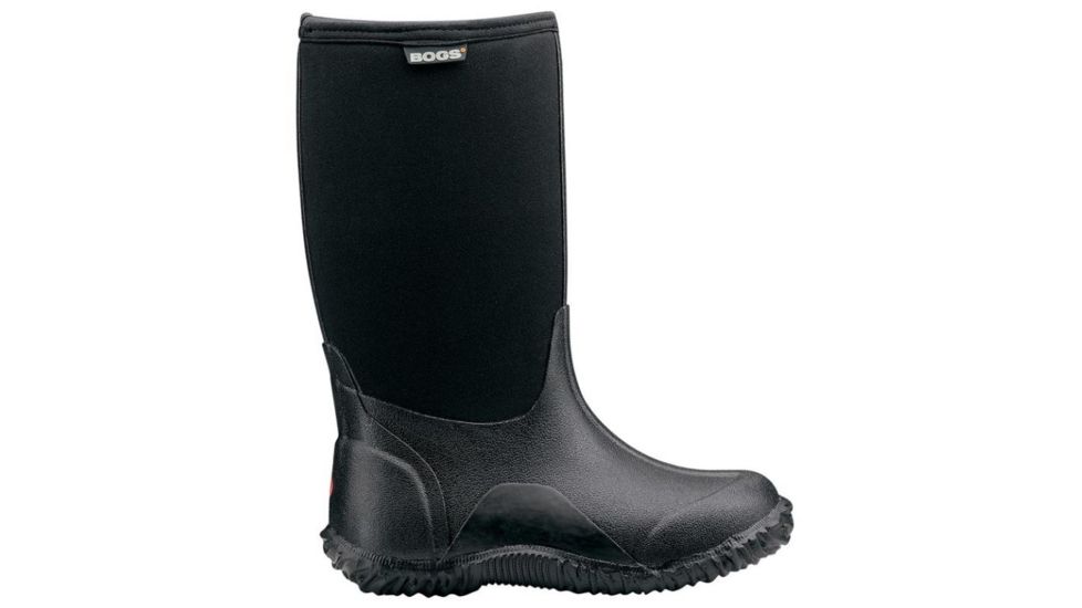 Bogs Classic No Handles Hi Boot,Black,Size 7 52063A-001-7