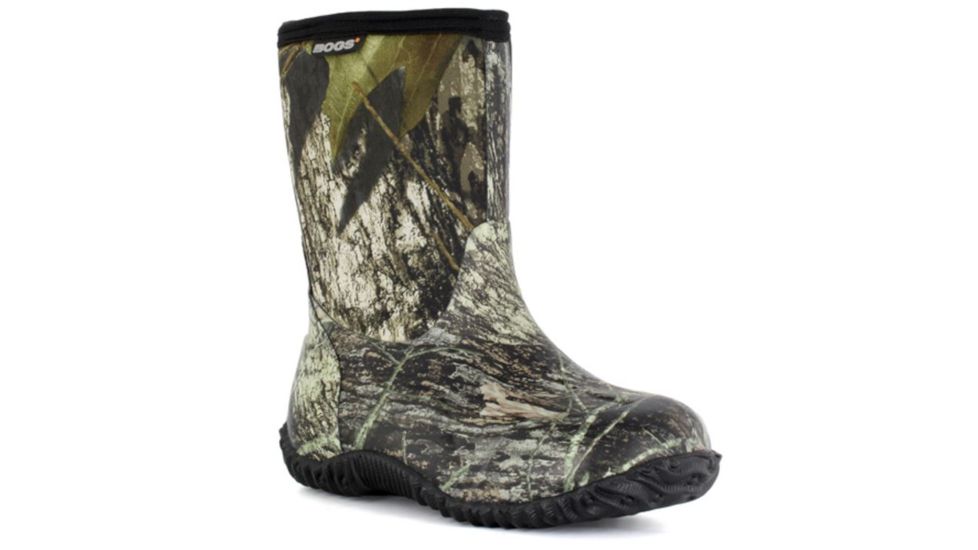 Bogs Classic No Handles Mid Boot - Kids, Mossy Oak, Size 3, 51366-973-3