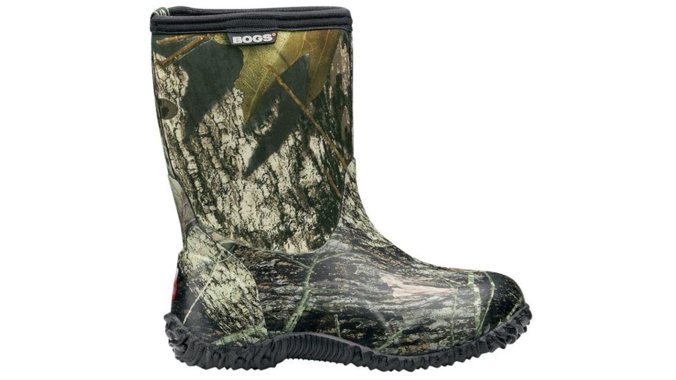 Bogs Classic No Handles Mid Boot - Kids, Mossy Oak, Size 3, 51366-973-3
