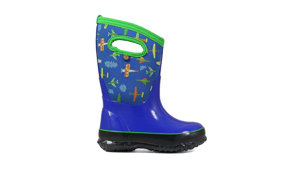 Bogs Classic Plane Insulated Boots - Kids, Blue Multi, 1, 72286-460-M-1
