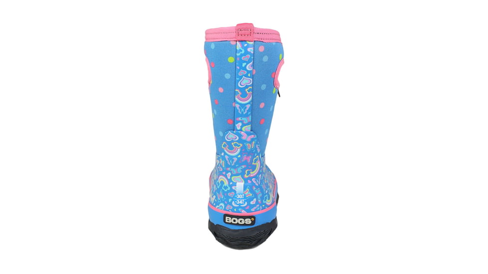 Bogs Classic Rainbow, Light Blue Multi, Medium, 13, 72447-465-M-13