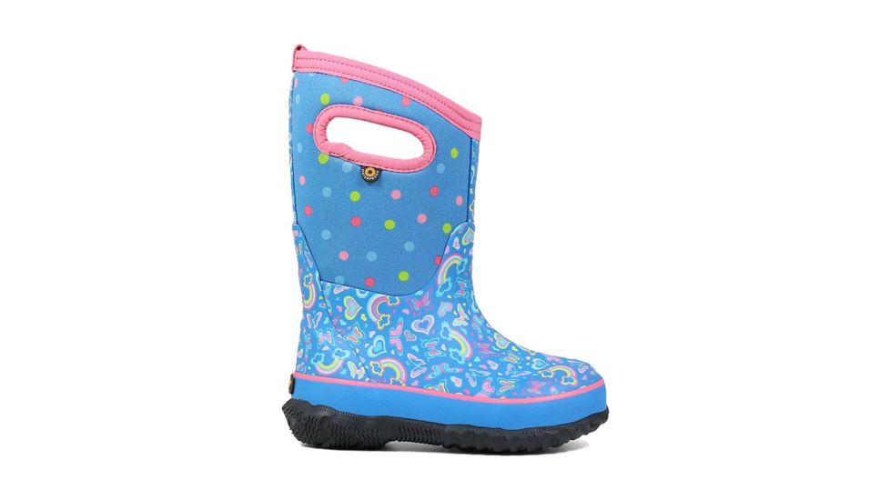 Bogs Classic Rainbow, Light Blue Multi, Medium, 13, 72447-465-M-13