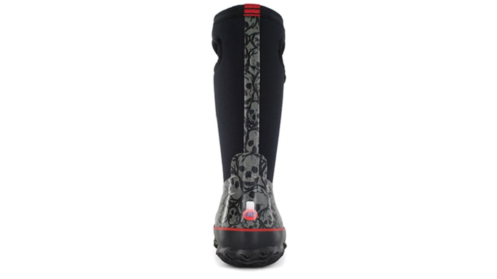 Bogs Classic Skulls Boot,Black,Size 1 71440-001-1