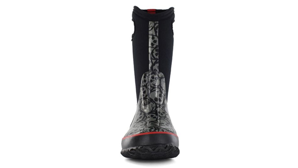 Bogs Classic Skulls Boot,Black,Size 1 71440-001-1