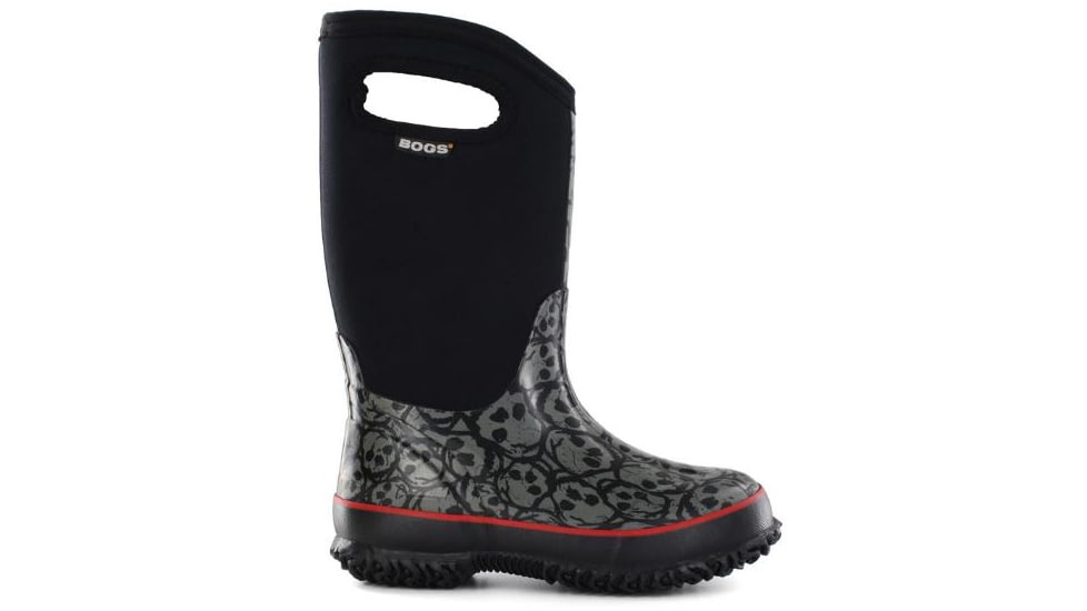 Bogs Classic Skulls Boot,Black,Size 7 71440A-001-7