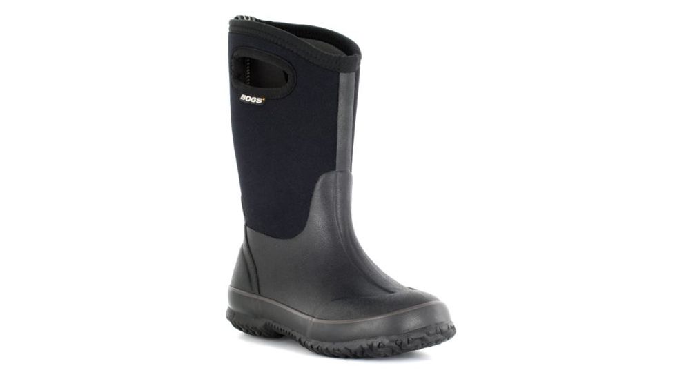 Bogs Classic Solid Boot - Kids, Black, Size 1, 52065-001-1