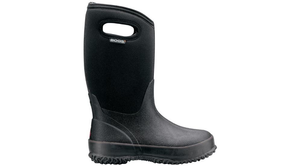 Bogs Classic Solid Boot - Kids, Black, Size 7, 52065A-001-7