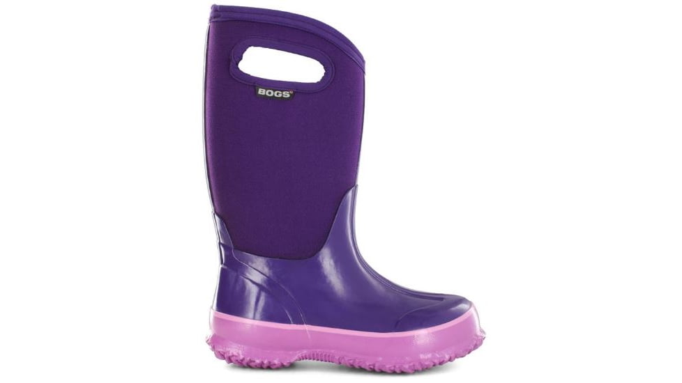Bogs Classic Solid Boot - Kids, Grape, Size 2, 71442-511-2
