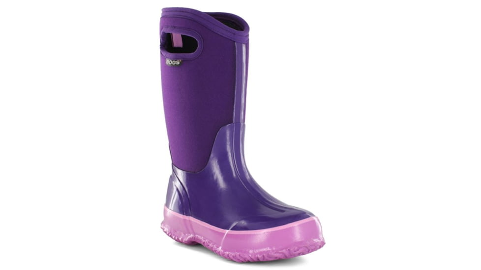 Bogs Classic Solid Boot - Kids, Grape, Size 7, 71442A-511-7