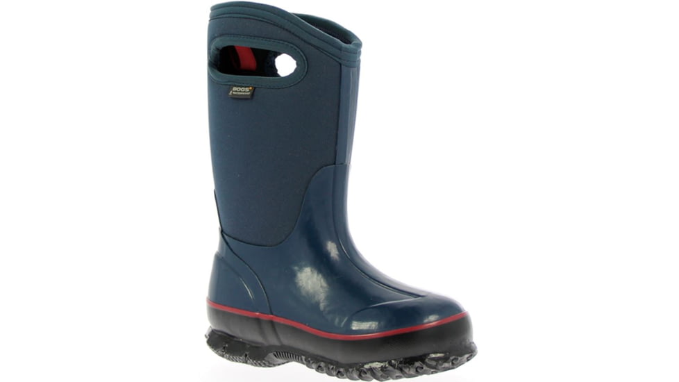 Bogs Classic Solid Boot - Kids, Navy, Size 4, 71442-410-4