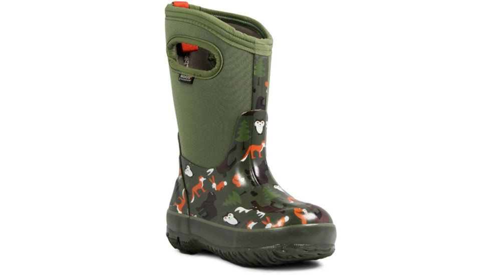 Bogs Classic Woodland Boot,Dark Green,Size 5 71853-301-5