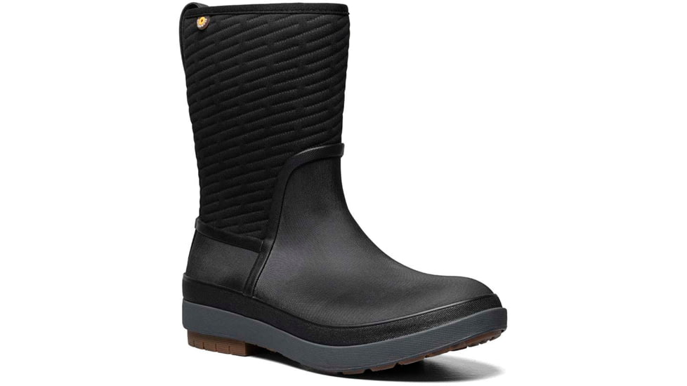 Bogs Crandall II Mid Zip Shoes - Womens, Black, 8, 72700-001-8