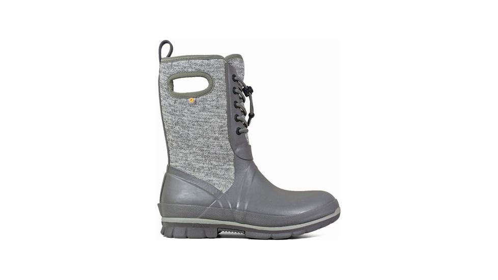 Bogs Crandall Lace Knit - Womens, Gray Multi, Medium, 7, 72419-062-M- 7