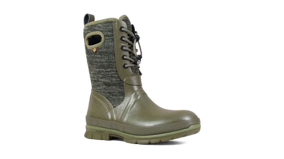 Bogs Crandall Lace Knit - Womens, Olive Multi, Medium, 10, 72419-302-M-10