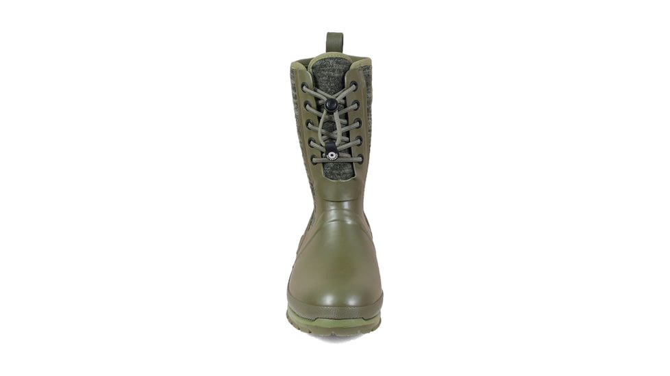 Bogs Crandall Lace Knit - Womens, Olive Multi, Medium, 10, 72419-302-M-10