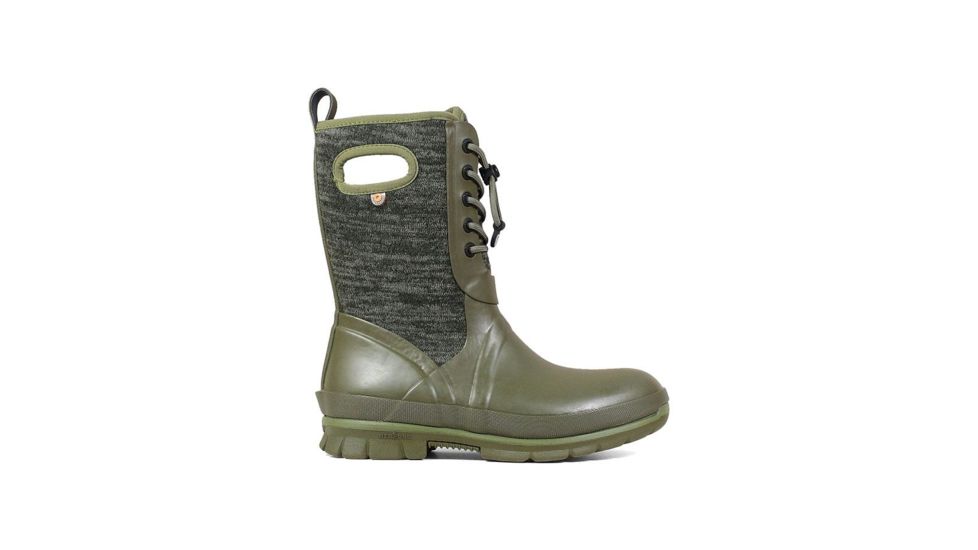 Bogs Crandall Lace Knit - Womens, Olive Multi, Medium, 10, 72419-302-M-10