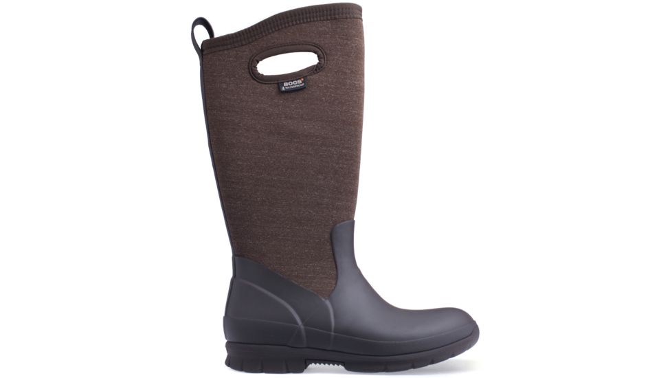 Bogs Crandall Rubber Boot - Women's-Chocolate Multi-Medium-10