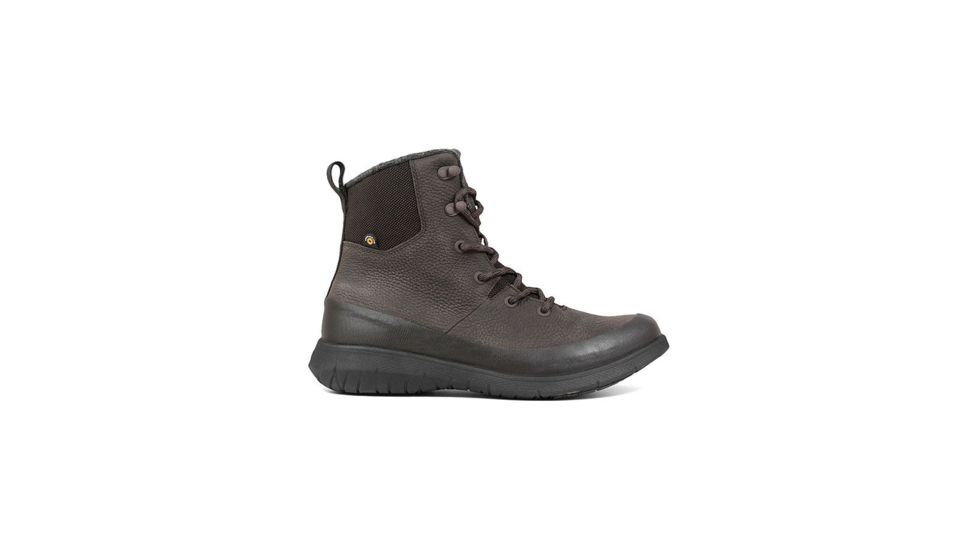 Bogs Freedom Lace Tall - Mens, Dark Brown, Medium, 13, 72469-201-M-13