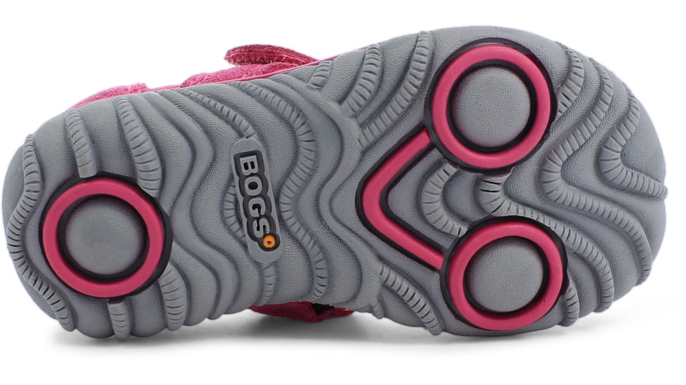 Bogs Hopscotch Mary Jane Spring Flowers Boot,Pink Multi,Size 4 71931I-690-4