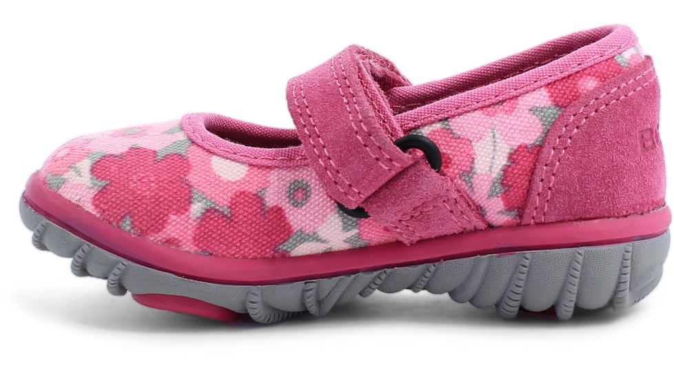 Bogs Hopscotch Mary Jane Spring Flowers Boot,Pink Multi,Size 4 71931I-690-4