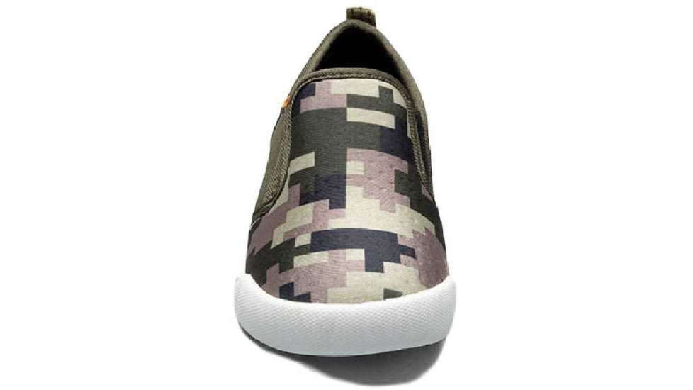 Bogs Kicker Ii Slip On Medium Camo Shoes - Kids, Army Green, 12, 72991K-343-12