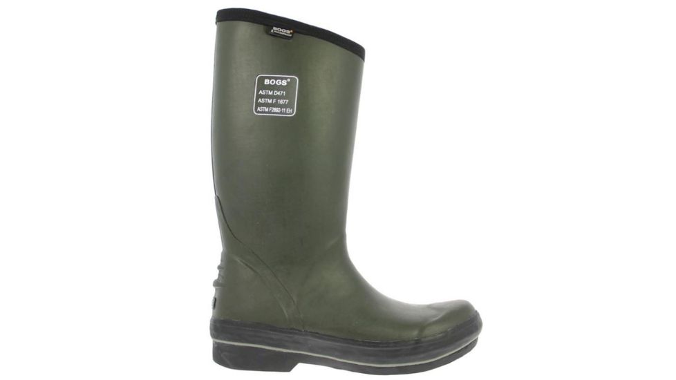 Bogs Mens Highliner Pro Tall Boot,Olive,Size 4 71365-303-4